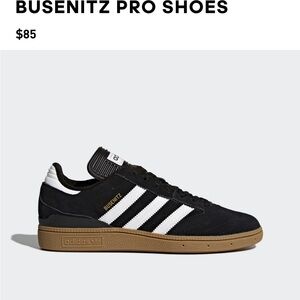 Adidas Busenitz Pro Shoes - Black MENS 9.5